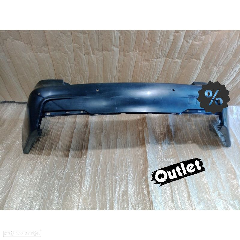 C014066C1 PARA-CHOQUES TRASEIRO BMW F30 12-19 LOOK M TECH PDC SAÍDA DUPLA - 8