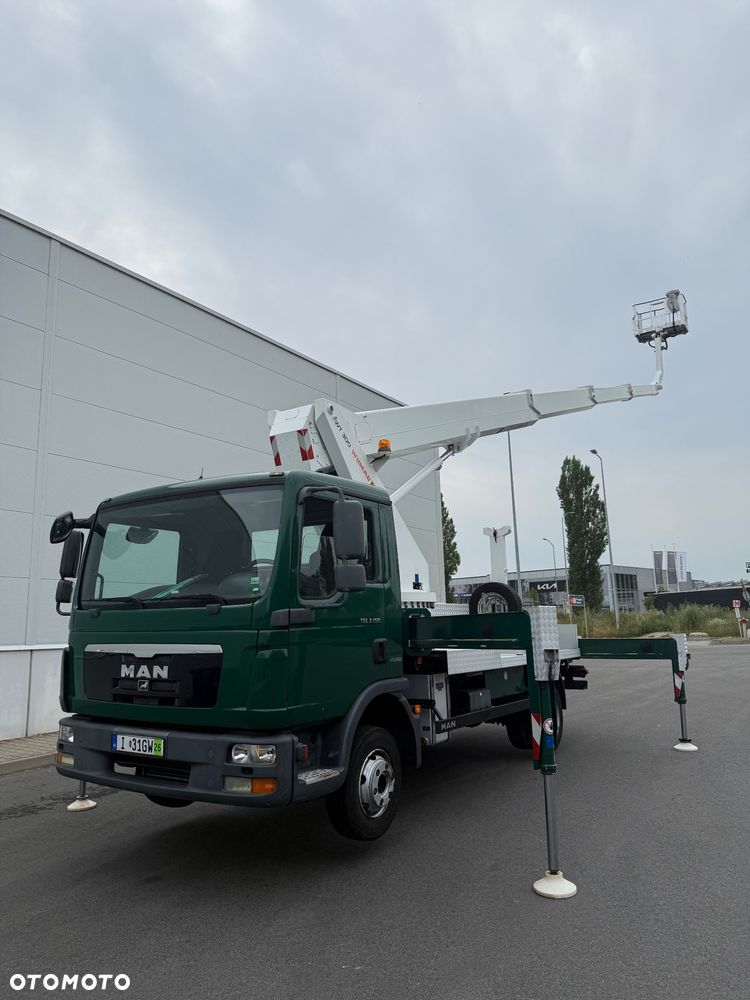 MAN Lift Podnośnik Koszowy Wumag WT300 30Metrów  20m w Bok Zwyżka UDT na Rok! Ogon ! Jak Ruthman GSR Multitel - 10