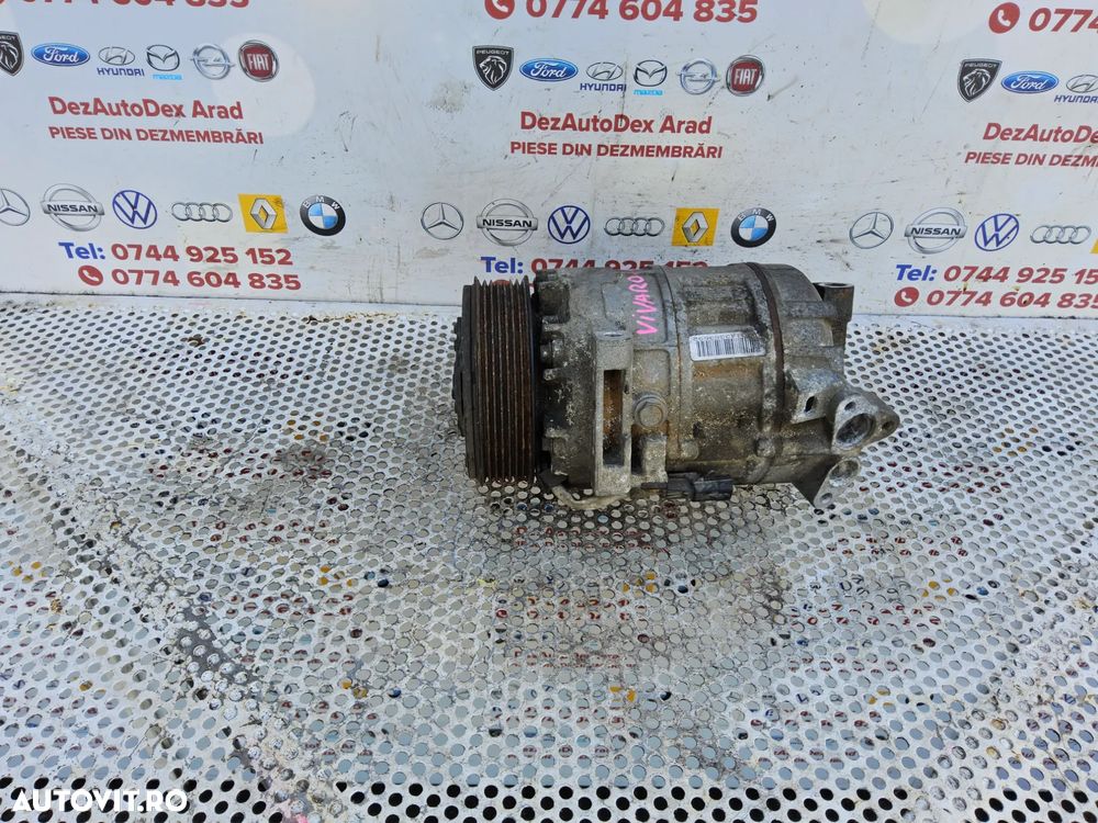 Compresor clima Renault Master 2.3 Trafic 1.6 Opel Movano Vivaro Nissan primastar cod 8200848916b - 1