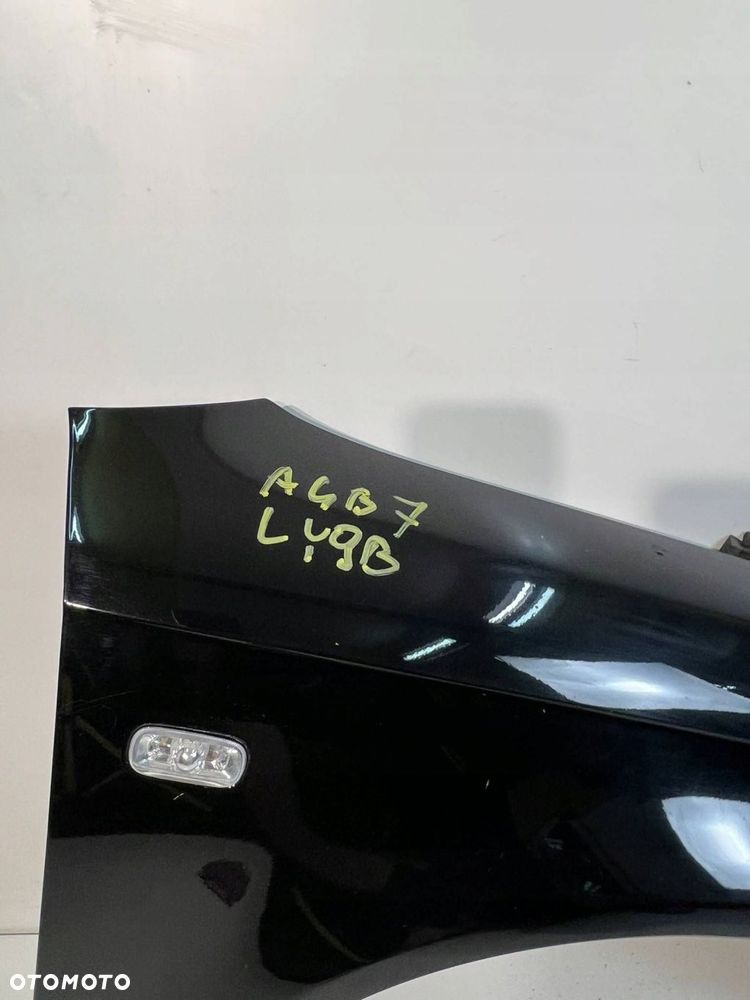 Błotnik przedni LY9B BEZ RDZY Audi A4 S4 B7 8E 8H 2008 Przód PRAWY PRAWA - 7
