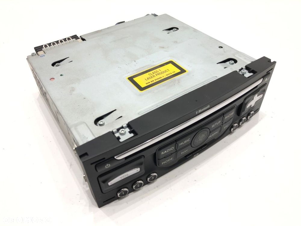 RADIO  PEUGEOT 807 (EB_) 2002 - 2022 2.0 HDI 100 kW [136 KM] olej napędowy 2006 - 2022 96775475XT - 2