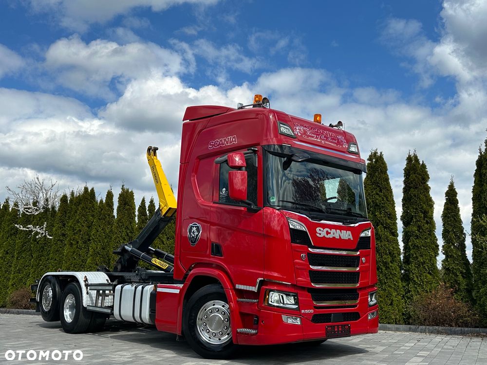 Scania / R500 / 6X2 / HAKOWIEC / Oś-SKRĘTNA-PODNOSZONA / - 2