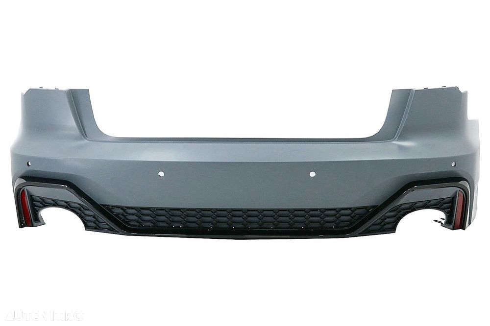 Bara Spate cu ornamente evacuare compatibil cu Audi A6 C8 4K Sedan (20 - 2