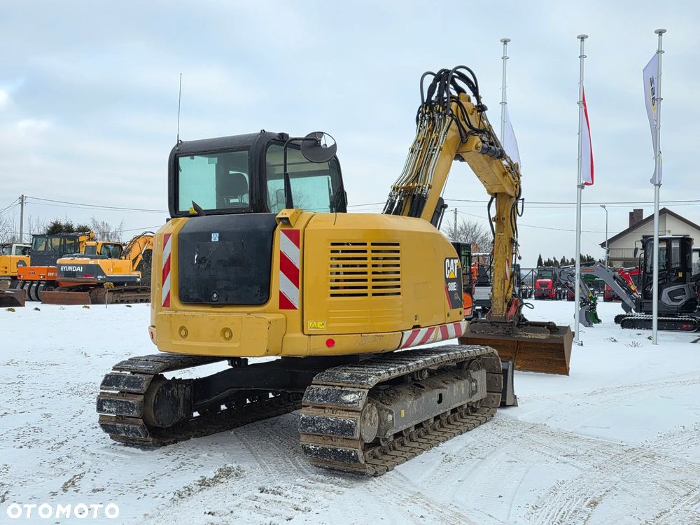 Caterpillar 308E2CR, 2016 ROK, 4455 MTH, 3x łamane ramię, KLIMA - 4