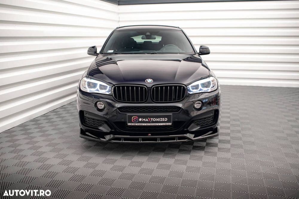 Prelungire Bara Fata compatibila cu BMW X6 F16 M Pack V.3 Maxton Design - 2