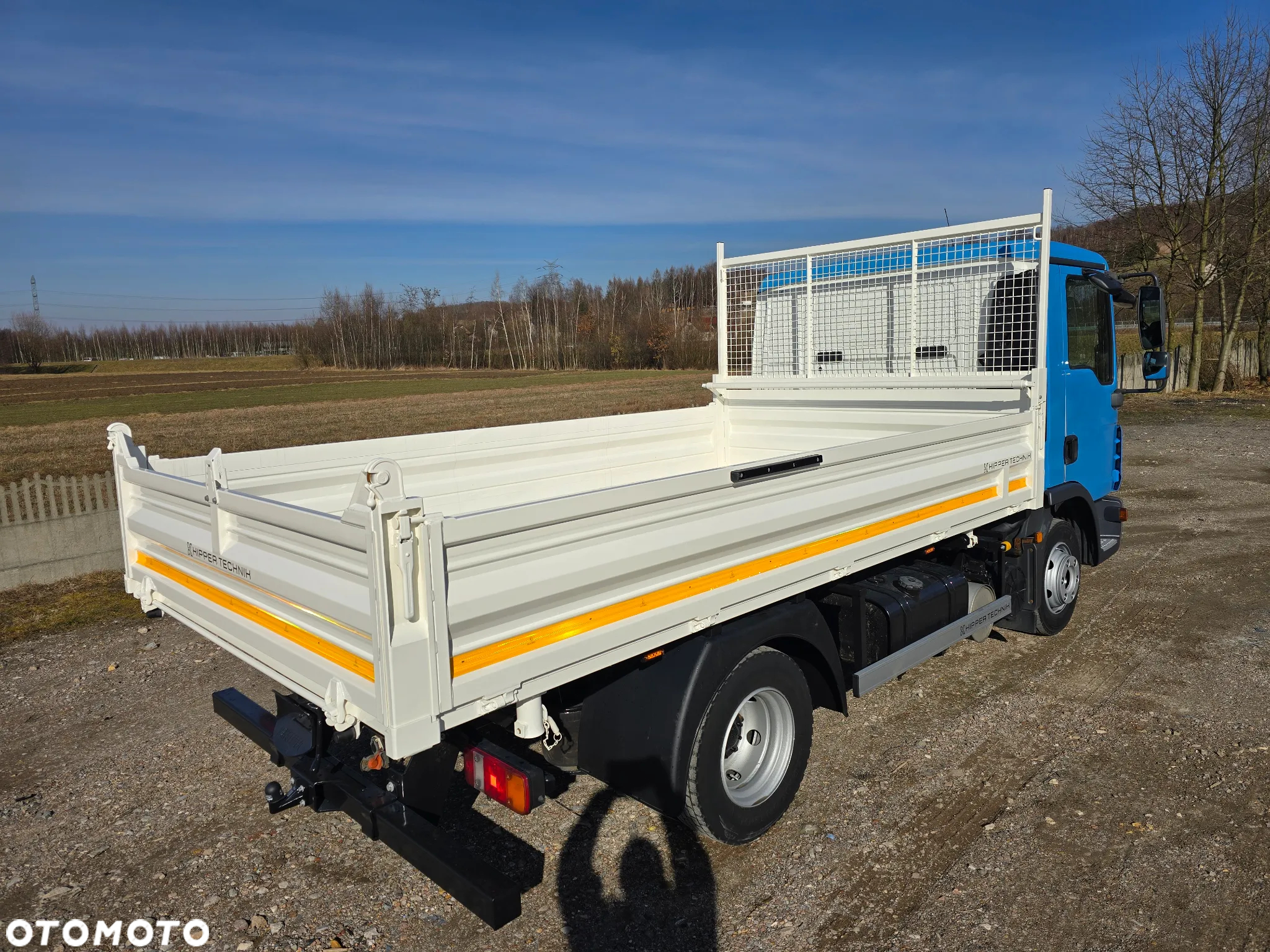MAN TGL 8.180 NOWY KIPER Wywrotka 3 stronny 2014 rok Euro 5 MANUAL Blokada - 4