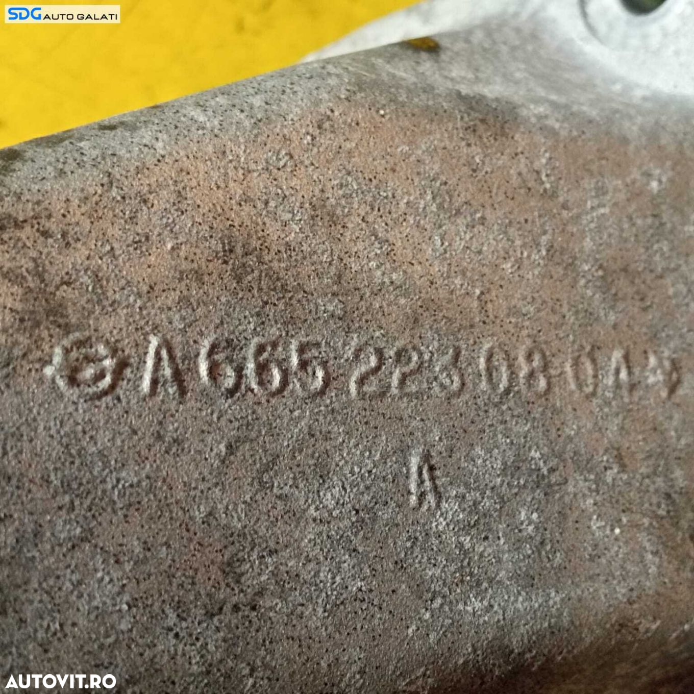 Suport Tampon Motor SsangYong Rodius 2.7 XDI 2004 - 2012 Cod A6652230804 6652230804 [2475] - 5