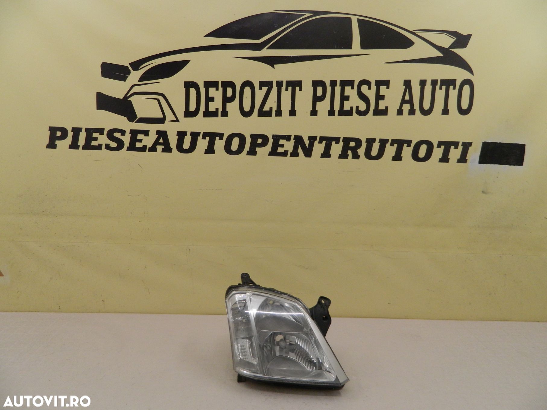 Far dreapta Opel Meriva Halogen, 2003, 2004, 2005, 2006, 2007, 2008, 2009, cod origne 93321053. - 1