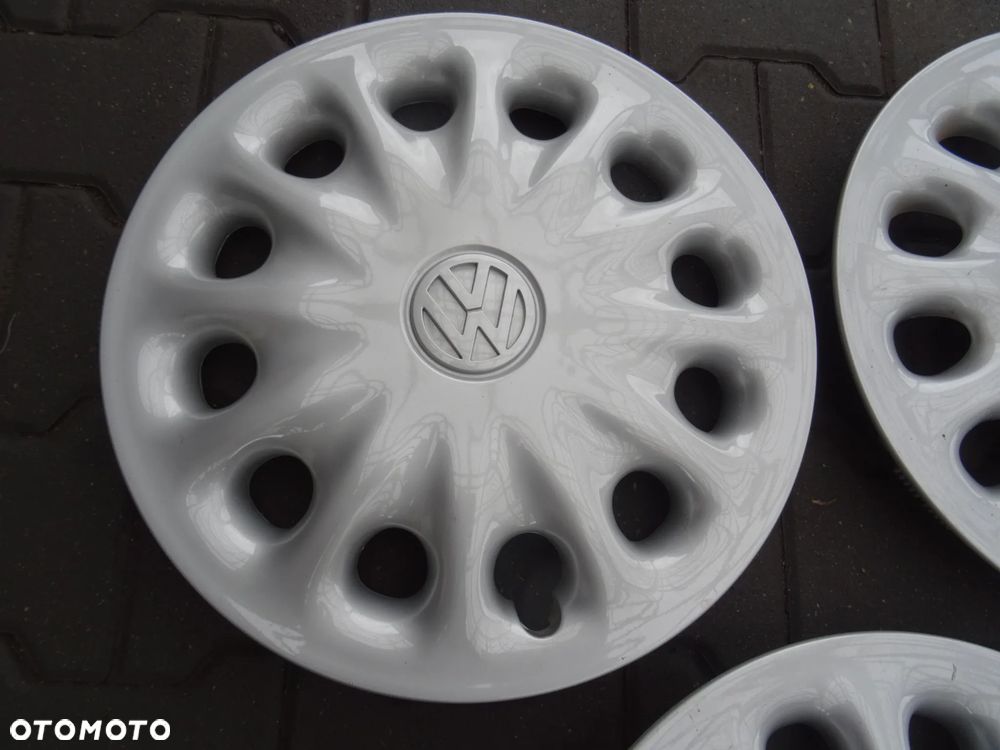 VOLKSWAGEN Oryginalne Kołpaki 15 -3 sztuki - 4