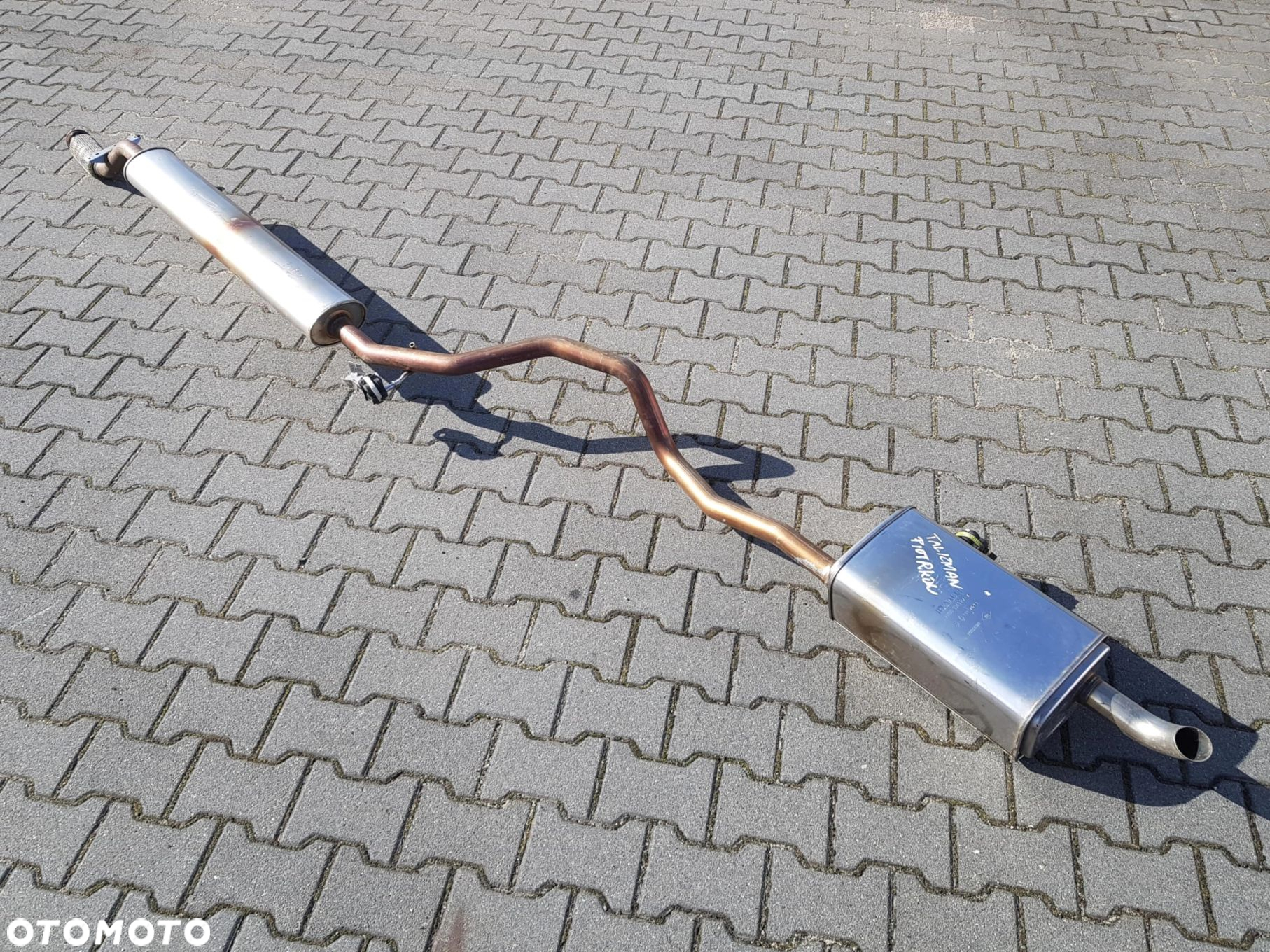Tłumik wydechowy komplet Renault Talisman 1.3 TCE 203002443R - 2