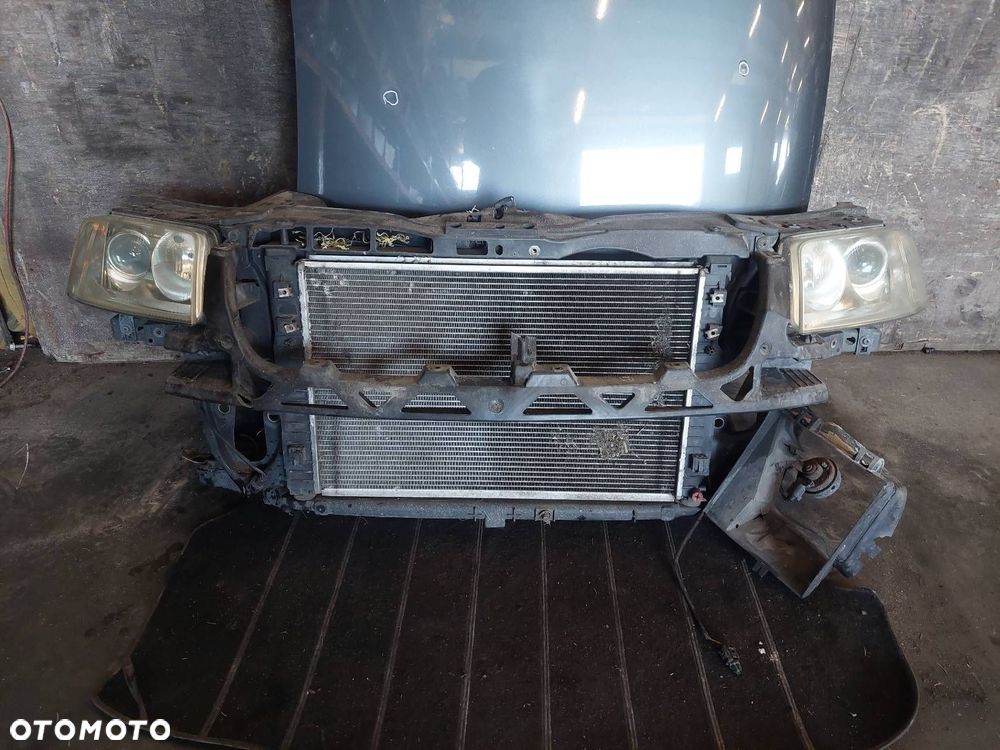 KOMPLETNY PRZÓD MASKA ZDERZAK BŁOTNIKI LAMPY PAS PASSAT B5 FL LIFT LC7V - 13