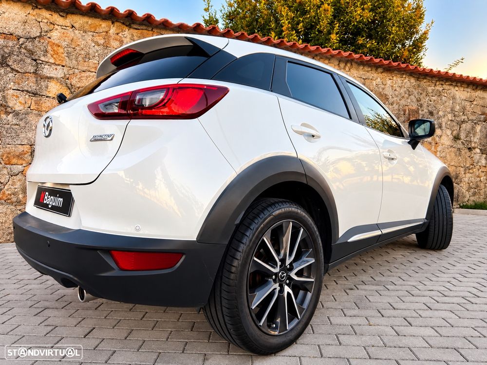 Mazda CX-3 1.5 Sky.Excellence HT Leather White Navi - 4
