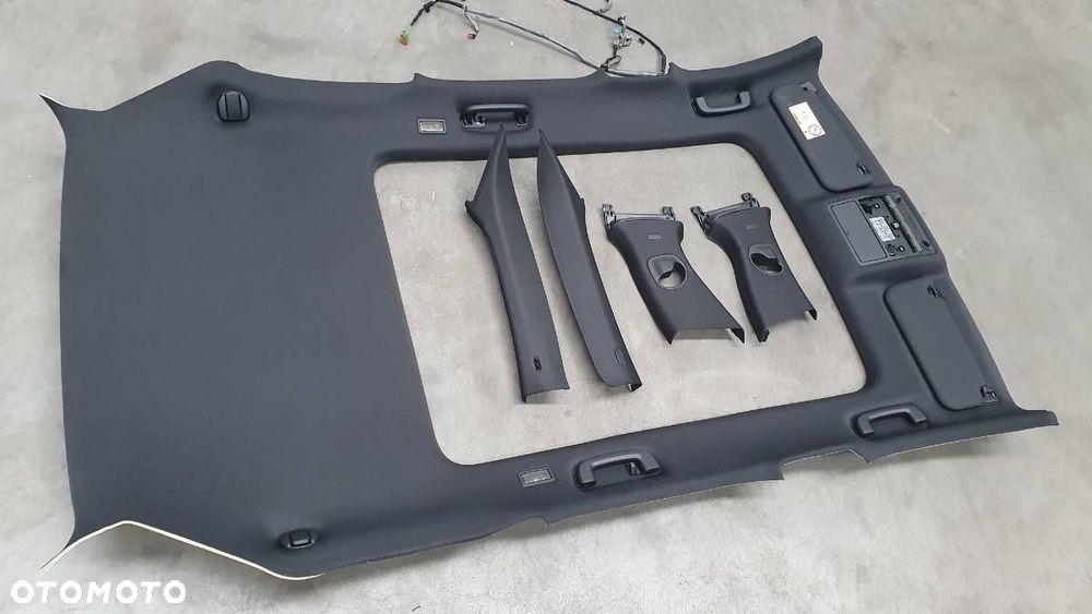 PODSUFITKA PANORAMA SZYBERDACH JAGUAR F-PACE X761 CZARNA KOMPLETNA - 1