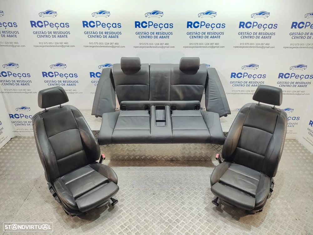 Conjunto de Bancos BMW Serie 1 E82 Coupe Pack M Pele - 9