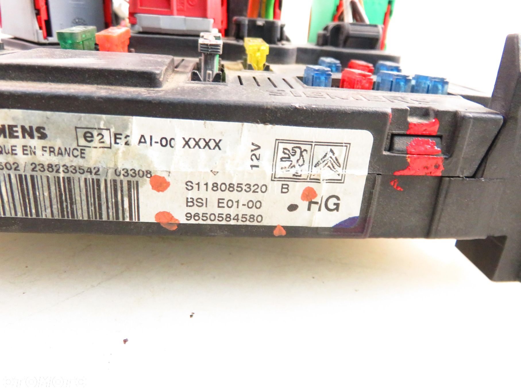 BSI PEUGEOT PARTNER I 1.9 D  S118085320 9650584580 - 2