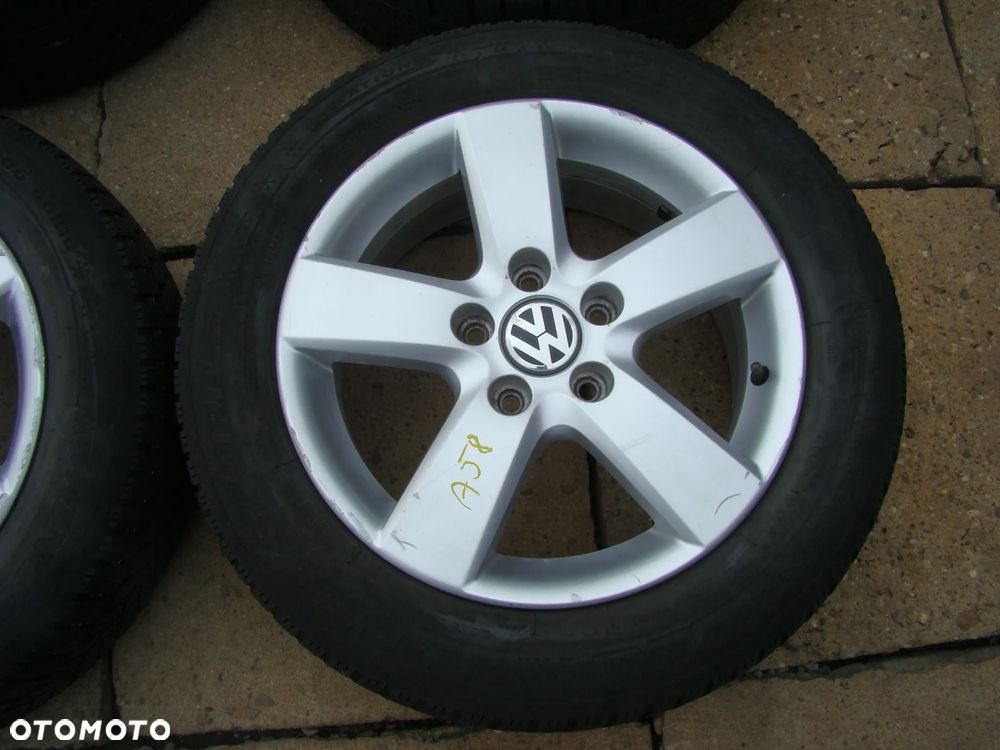 a58 5x112 VW Golf V VI VII Plus Jetta Touran Caddy Sharan 6,5jx16 opony zima - 2