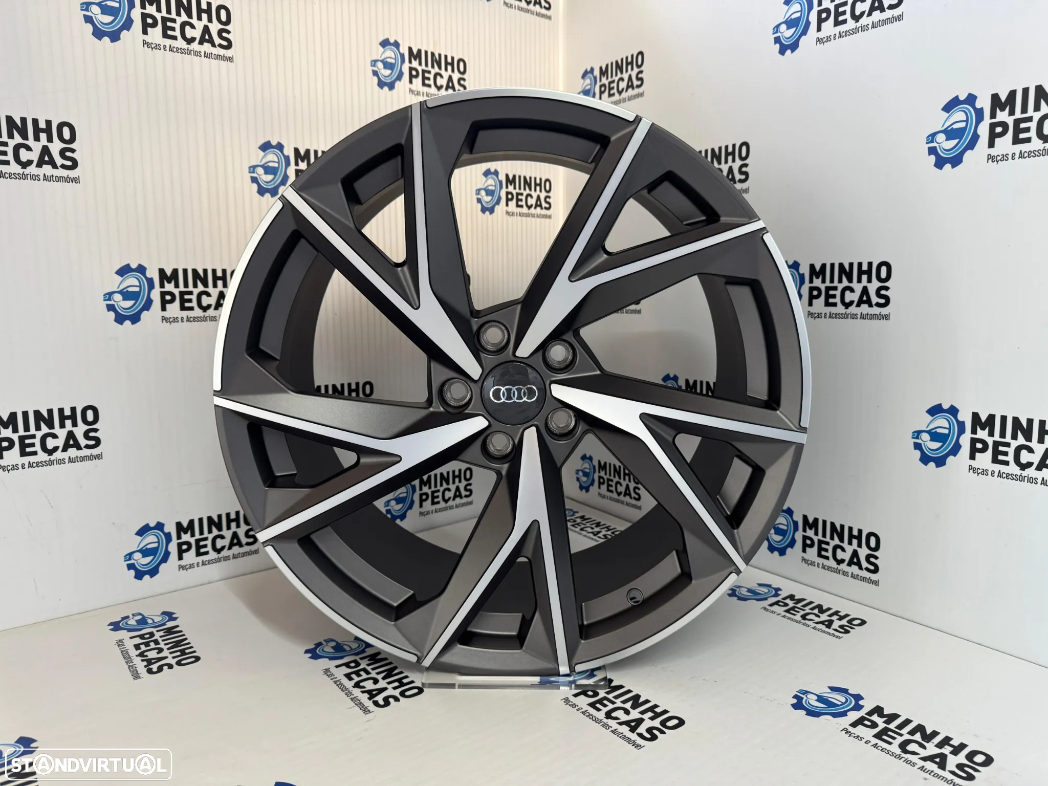 Jantes Look Audi R8 em 19 (5x112) Gunmetal Polish - 8