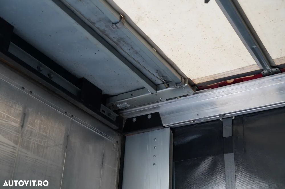 Schwarzmuller CORTINĂ / STANDARD / ACOPERIȘ RIDICAT / AXĂ RIDICATĂ / SAF - 21