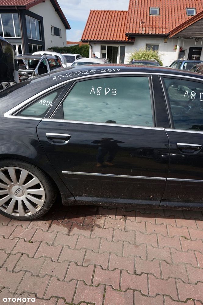 DRZWI TYLNE PRAWE A8 II D3 4E2 LIFT   CZARNY AUDI 2005-2010 - 1