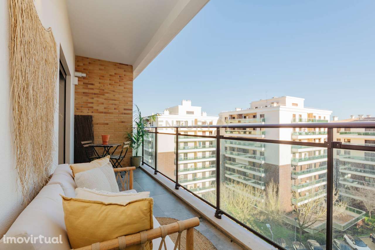 T3 COMO NOVO  2 VARANDAS COM BOX A 5 MIN.AEROPORTO DE LISBOA - Grande imagem: 3/25