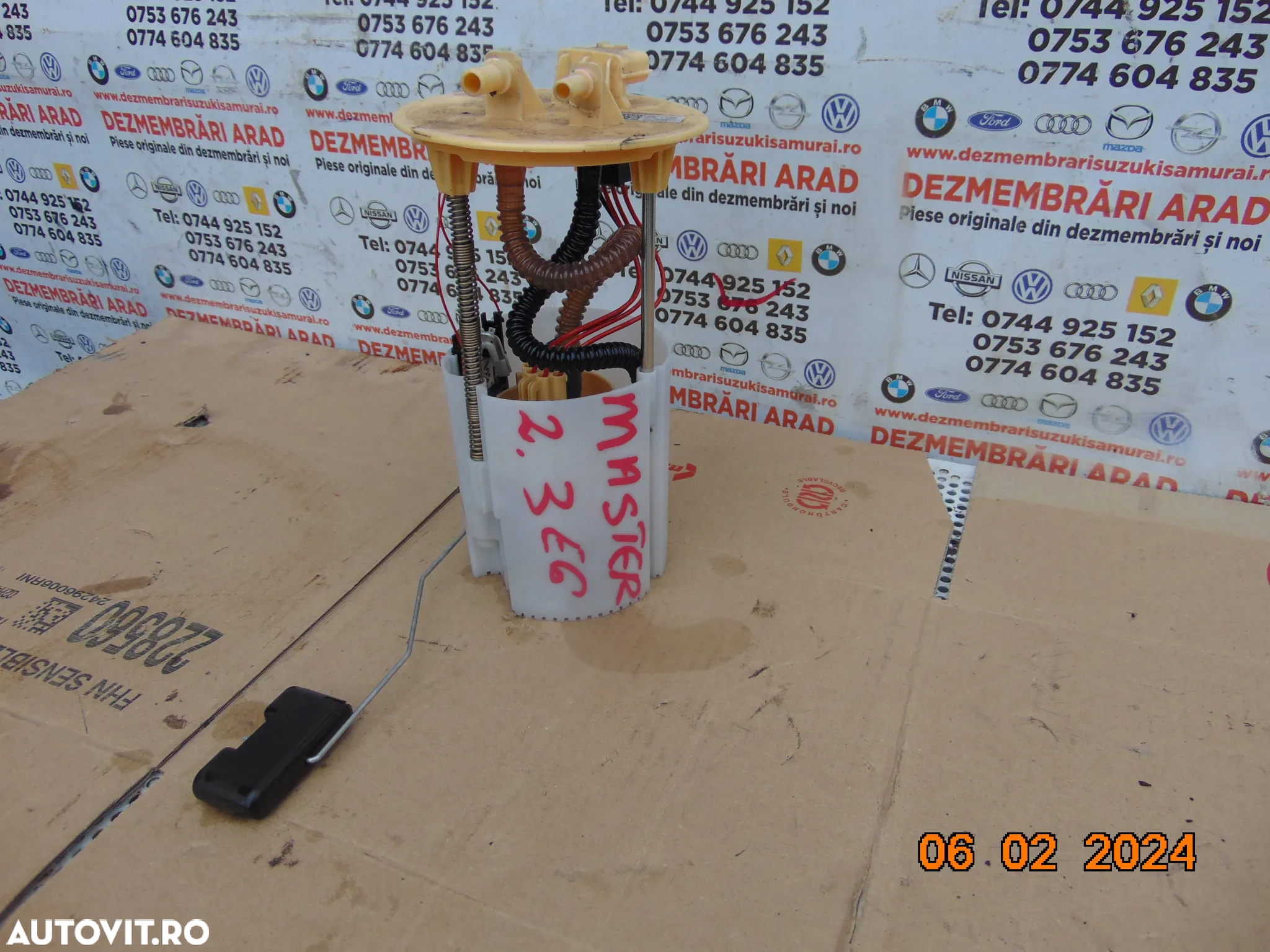 Pompa motorina rezervor Renault Master Opel Movano nissan nv400 cod 172028505r - 2