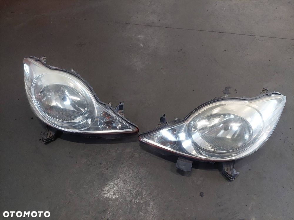 KOMPLETNY PRZÓD MASKA ZDERZAK BŁOTNIKI LAMPY BELKA PEUGEOT 107 I KJH - 2