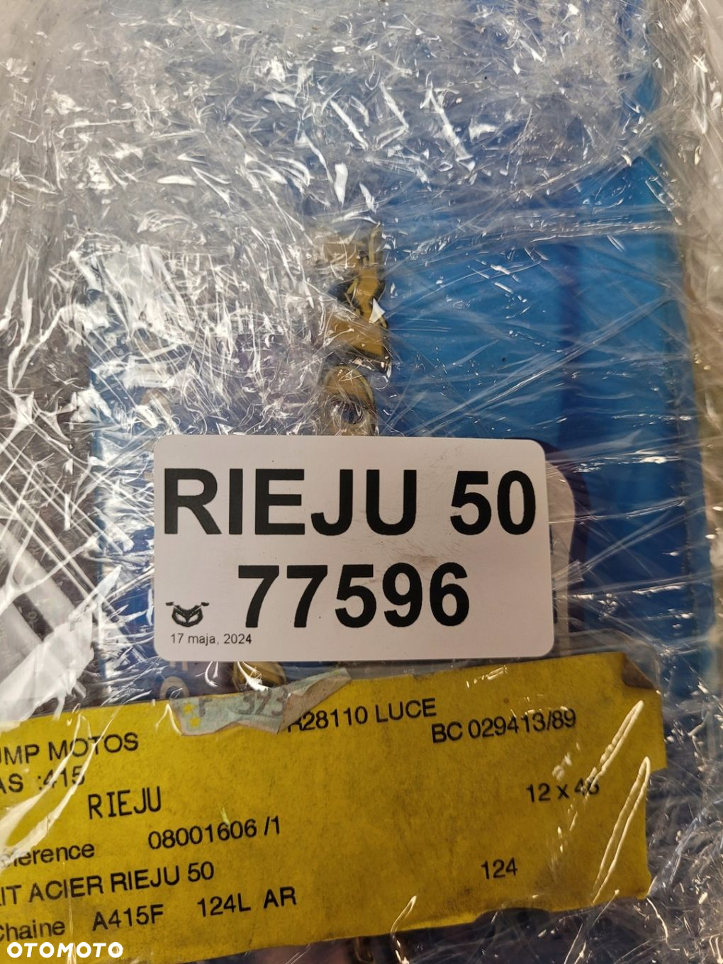 RIEJU 50 ZESTAW NAPĘDOWY AFAM A415F 124L 48Z - 6
