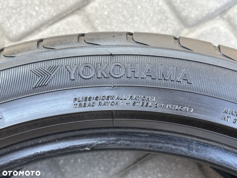 DWIE LETNIE OPONY YOKOHAMA 225/45 R17 91V  6 MM BIEŻNIKA LATO - 7