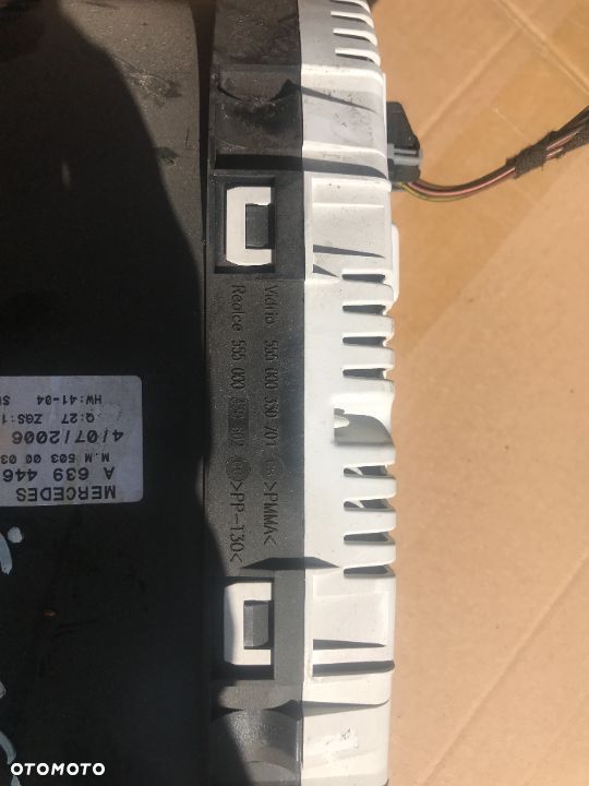 LICZNIK ZEGAR VITO W639 2,2 CDI EUROPA 6394462921 - 5