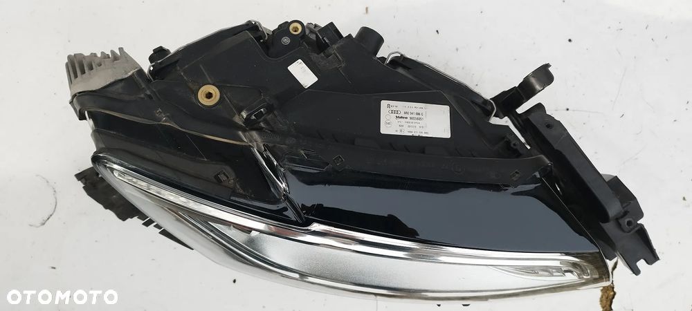 Lampa Przednia Prawa Audi Q5 8R0 Lift 2012- Bi xenon Led Nieskrętny Oryginał 8R0941005C - 3