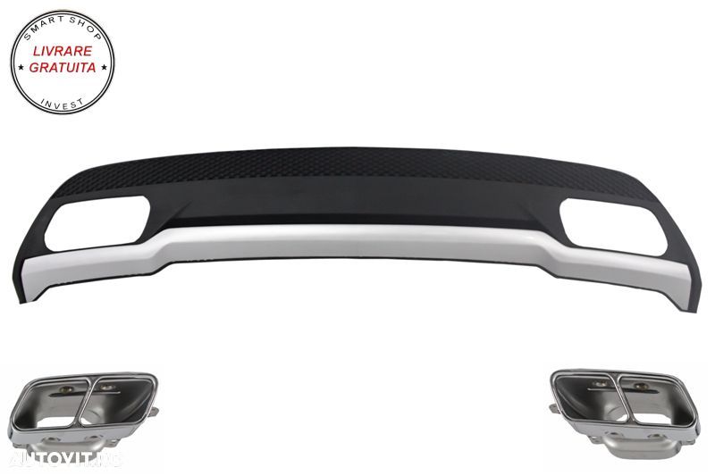 Difuzor Bara Spate Mercedes A-Class W176 (2012-2018) Pachet Sport- livrare gratuita - 1