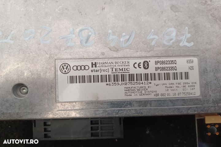 Modul Bluetooth 8P0862335Q 8P0862335Q Audi A4 B7 [2004 - 2008] Avant - 4