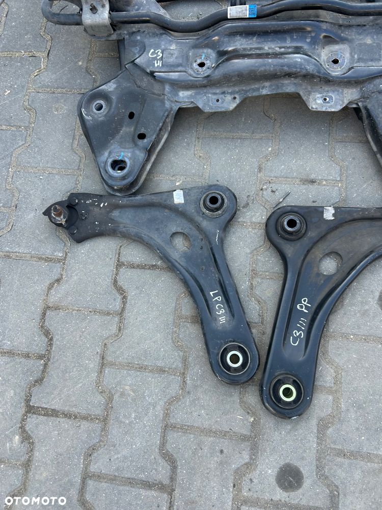 Citroen C3 III kołyska wahacz lewy prawy wózek sanki trawers - 3
