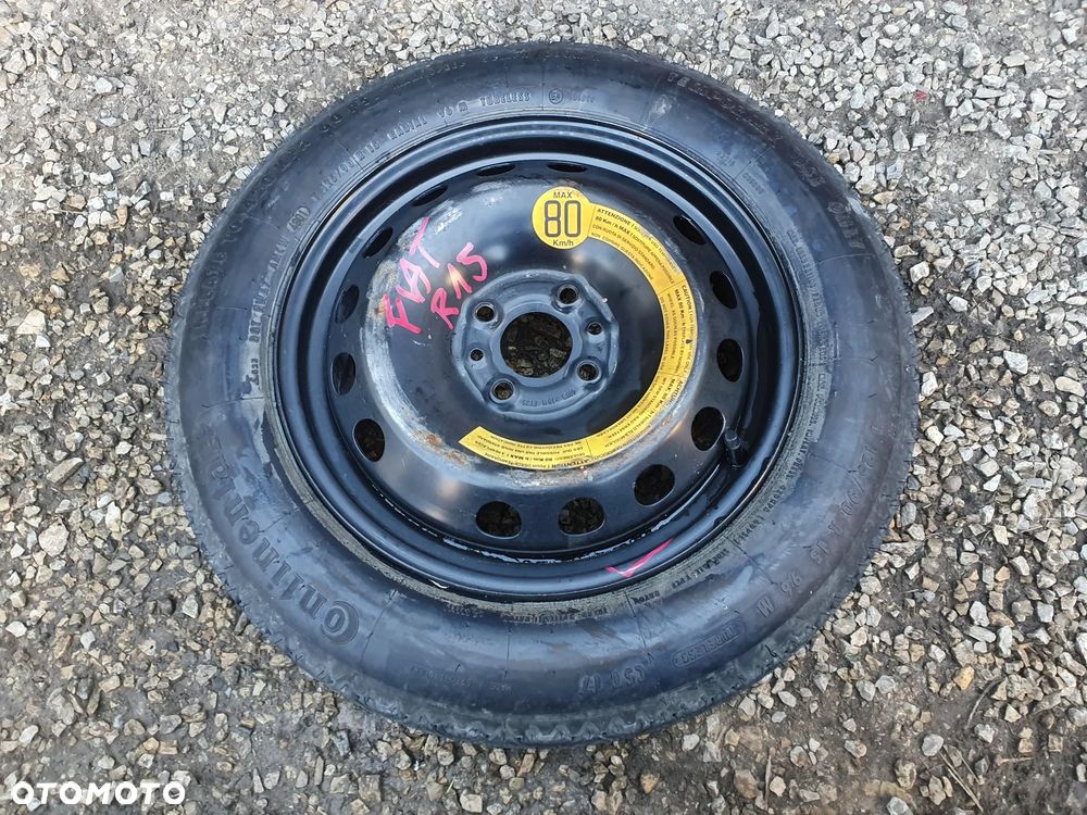 KOŁO ZAPASOWE 15" DOJAZDOWE DOJAZDÓWKA FIAT STILO  125/90 R15  ET35