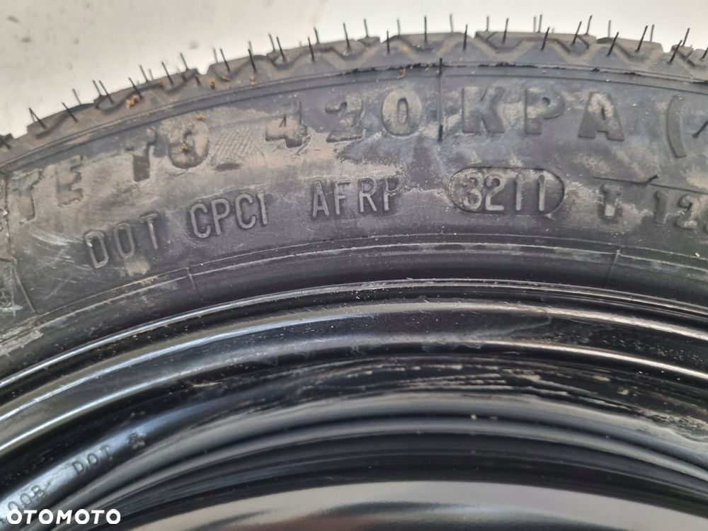 KOŁO DOJAZDOWE Opel Insignia A 125/70 R17 5x120 17X4.00B IS41 dojazdówka - 9
