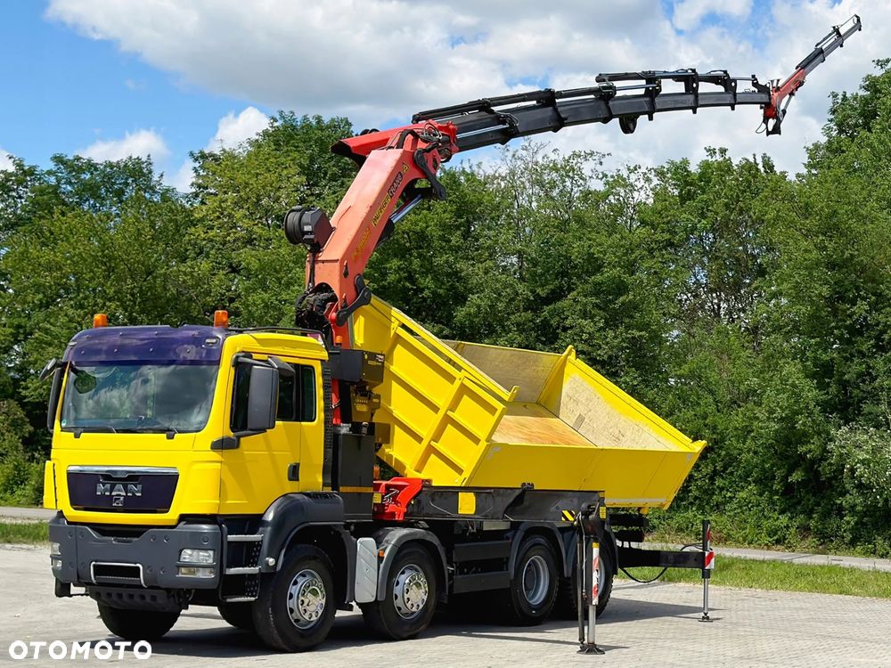 MAN TGS 41.480 * WYWROTKA 5,15 m * PK 36002 + JIB PJ060 B + PILOT * 8x4 - 3