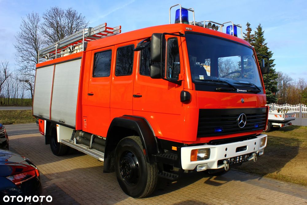 Mercedes-Benz 1124AF Samochód Specjalny -Pożarniczy  napęd 4x4 Mały Przebieg 32 tyś km  Stan Perfekt - 5