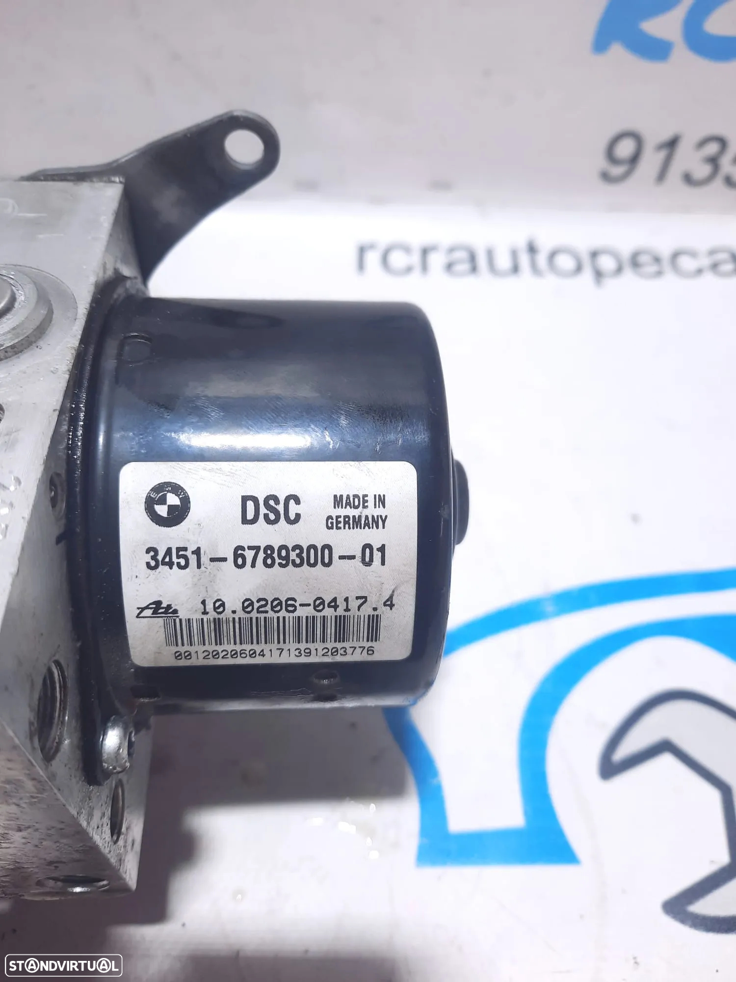 ABS MODULO BLOCO HIDRAULICO BMW SERIE 1 E82 COUPE 120D 2.0D 16V 163CV N47D20C 34516789300 6789300 6789301 E81 E87 E88 X1 E84 X3 E83 SERIE 3 E90 E91 SERIE 5 F10 F11 - 7