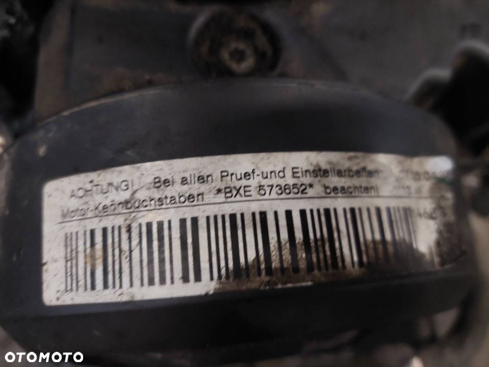 SILNIK UKŁAD WTRYSKOWY TURBINA GOLF JETTA V BXE 1.9 TDI 105 KM 330t km - 4
