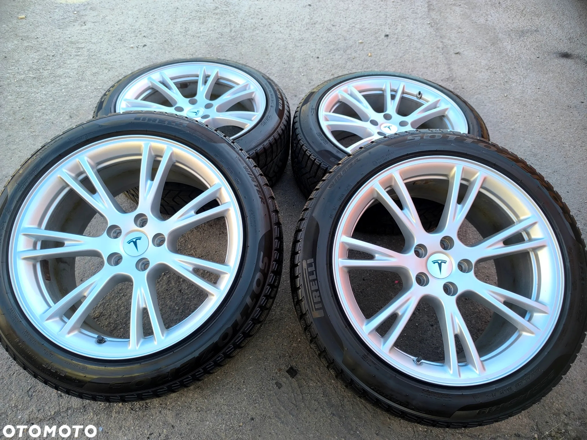 5x114,3 5x114 Felgi Aluminiowe ALUFELGI 19 Koła Zimowe Zima TESLA MODEL Y ALU-RAD Legnica 255/45 6,5mm TPMS - 14