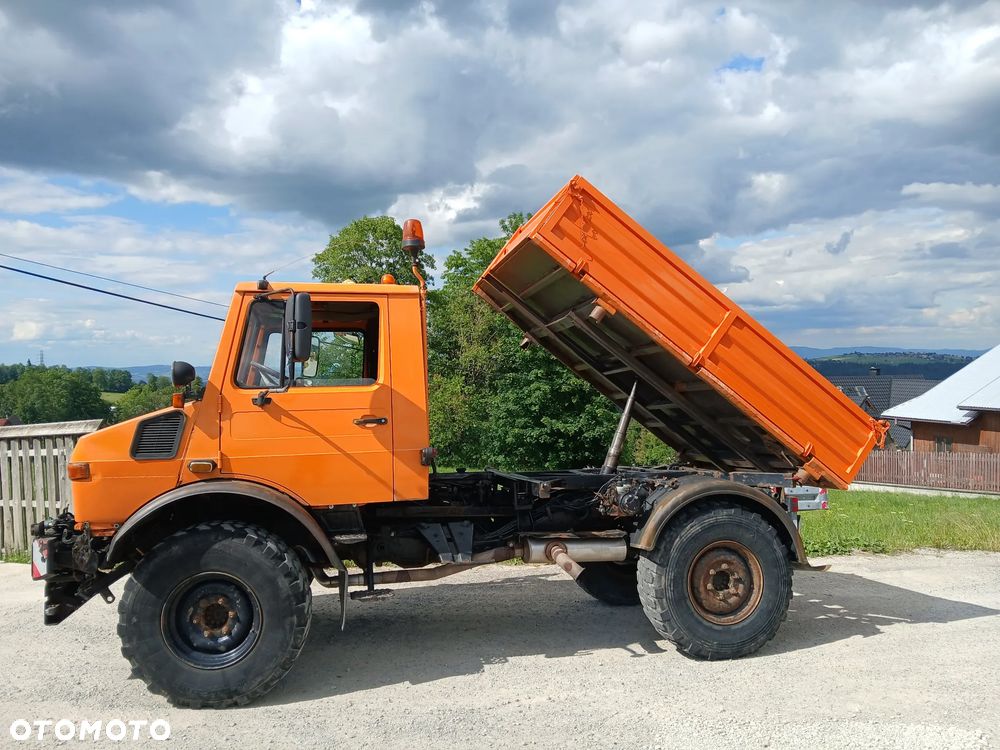 Mercedes-Benz Unimog 1450 4x4 Czołownica Ciagnik rolniczy - 12