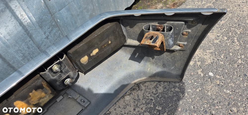 Zderzak przedni chromy kompletny Mercedes W 124 92rok ładny - 11