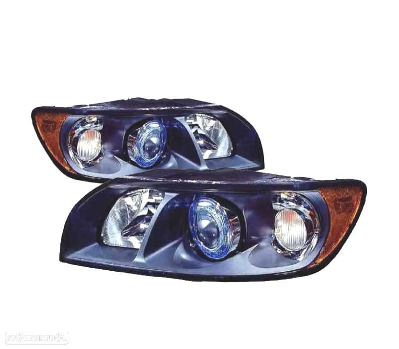FARÓIS OPTICAS VOLVO S40 V50 04-07 - 1