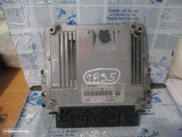 Centralina 237106319R 0281033119  23718281R   248109917R  487004399R   285901547R  A2C92561706  RENAULT CLIO 4 SW 2017 1.5DCI 90CV 5P CINZA BOSCH - 9