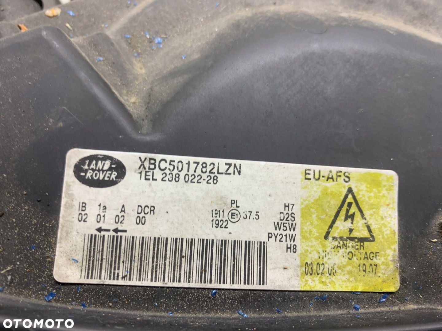 LAMPA PRAWY PRZÓD XENON XBC501782LZN RANGE ROVER SPORT I 05-13 EURO - 4