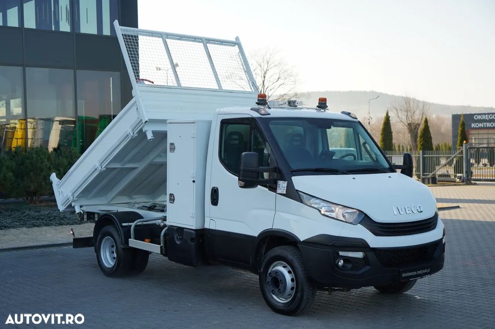 Iveco DAILY 70-180 / BASCULATOR SPATE 2.8 M / MASĂ NETĂ: 7.0 T / DUBLU / BLOCARE PUNȚI - 2