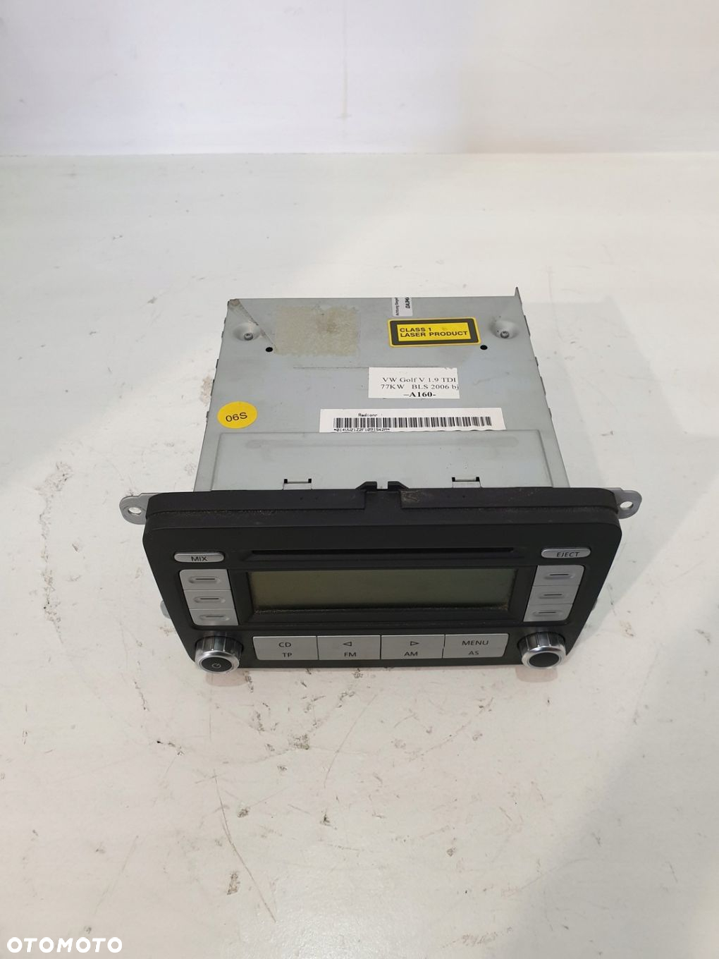 RADIOODTWARZACZ MP3 RCD 300 1K0035186T GOLF V 1K 1.9TDI - 3