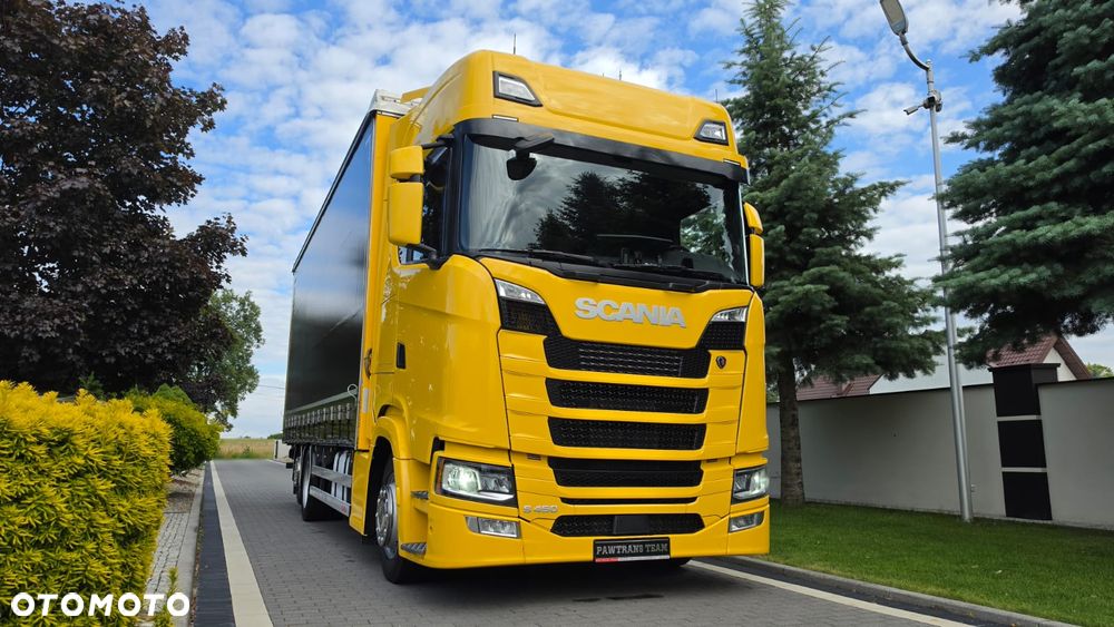 Scania ///S450///2019///RETARDER/// EURO6///FIRANKA///WECON///18 EUROPALET///7.70///KLIMATYZACJA POSTOJOWA///NAWIGACJA///TV/// WAGA///SKÓRY///STAN BARDZO DOBRY - 9