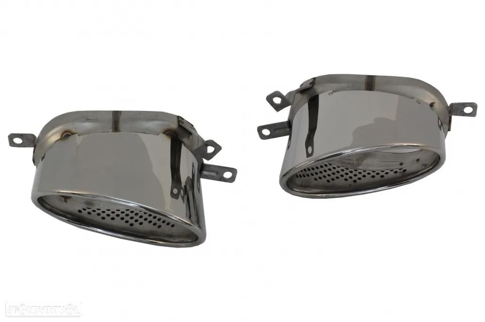 Difusor com Ponteiras Audi A7 4G (2015 a 2018) Look RS7 SLINE - 12