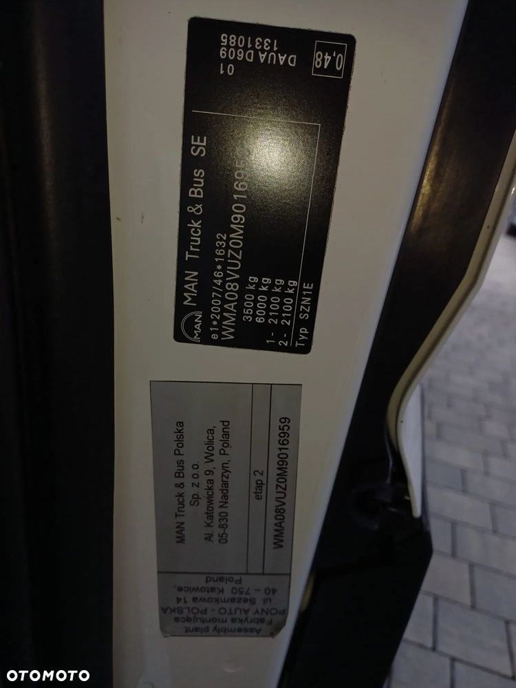 MAN TGE 10 PALET zaw.poduszki 2021r EURO 6 - 19